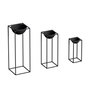 Aberto Design Maceta Decorativa GED-019 Negro
